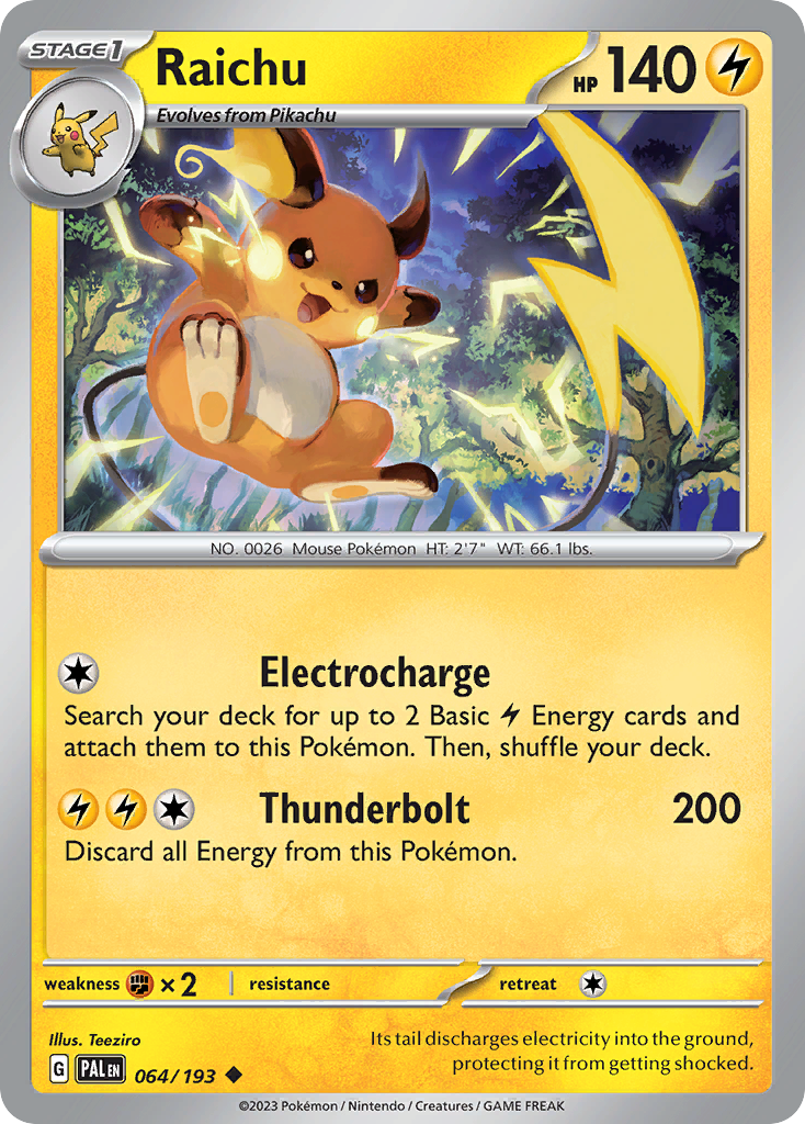 Raichu - 064/193 - EN