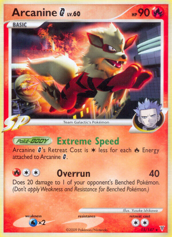 Arcanine G - 15/147 - EN