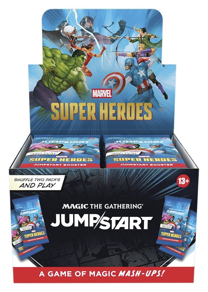 Magic the Gathering - Marvel Super Heroes Jumpstart Booster Display (24) - EN