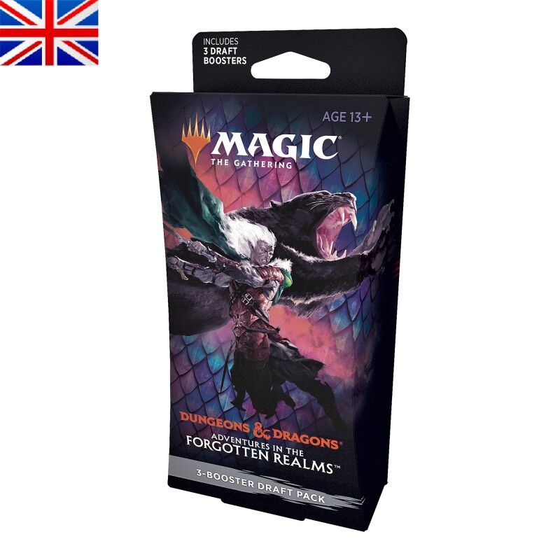 Dungeons & Dragons Adventures in the Forgotten Realms 3-Booster Draft Pack - Magic the Gathering - EN Dungeons & Dragons Adventures in the Forgotten Realms 3-Booster Draft Pack - Magic the Gathering - EN