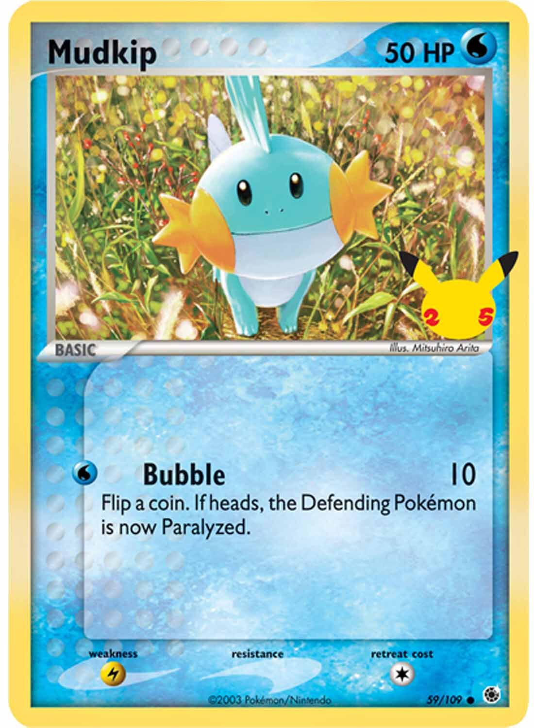 Pokémon 25th Anniversary Hoenn Starters 3 Pack Jumbo Promos - EN