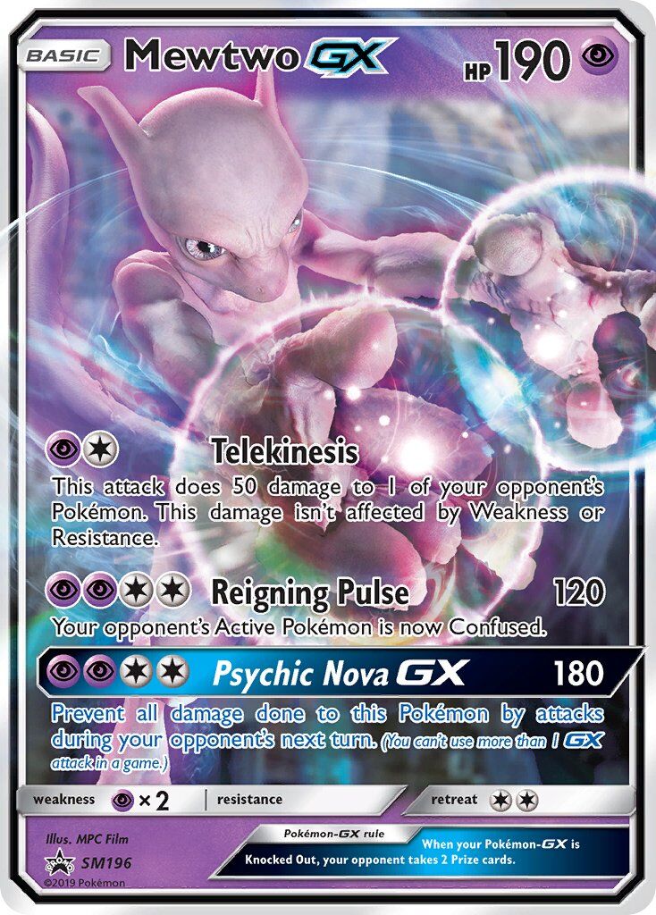 Mewtwo-GX - SM196/SM196 - EN