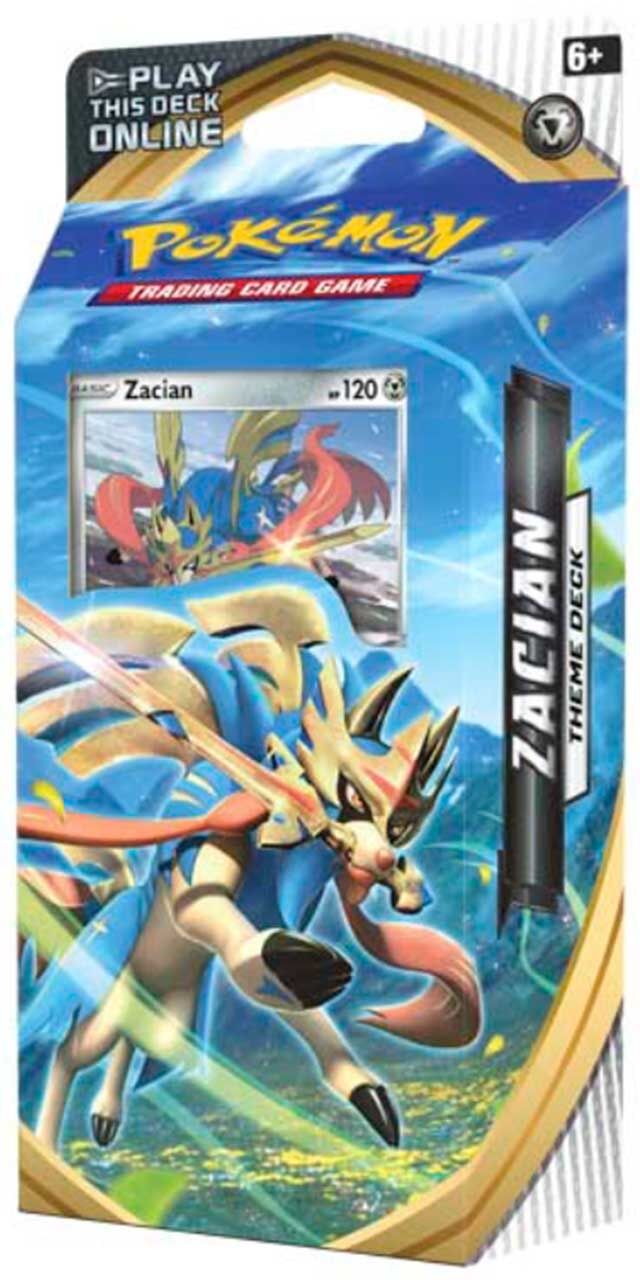 Pokémon Sword & Shield Rebel Clash Zacian Theme Deck - EN