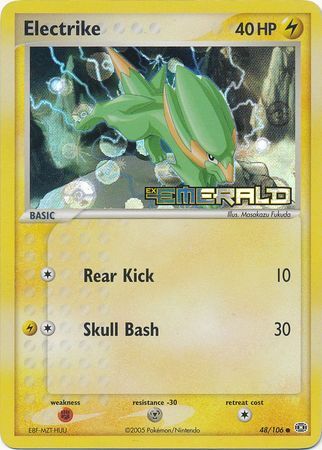 Electrike - 48/106 - Reverse Holo - EN Electrike - 48/106 - Reverse Holo - EN