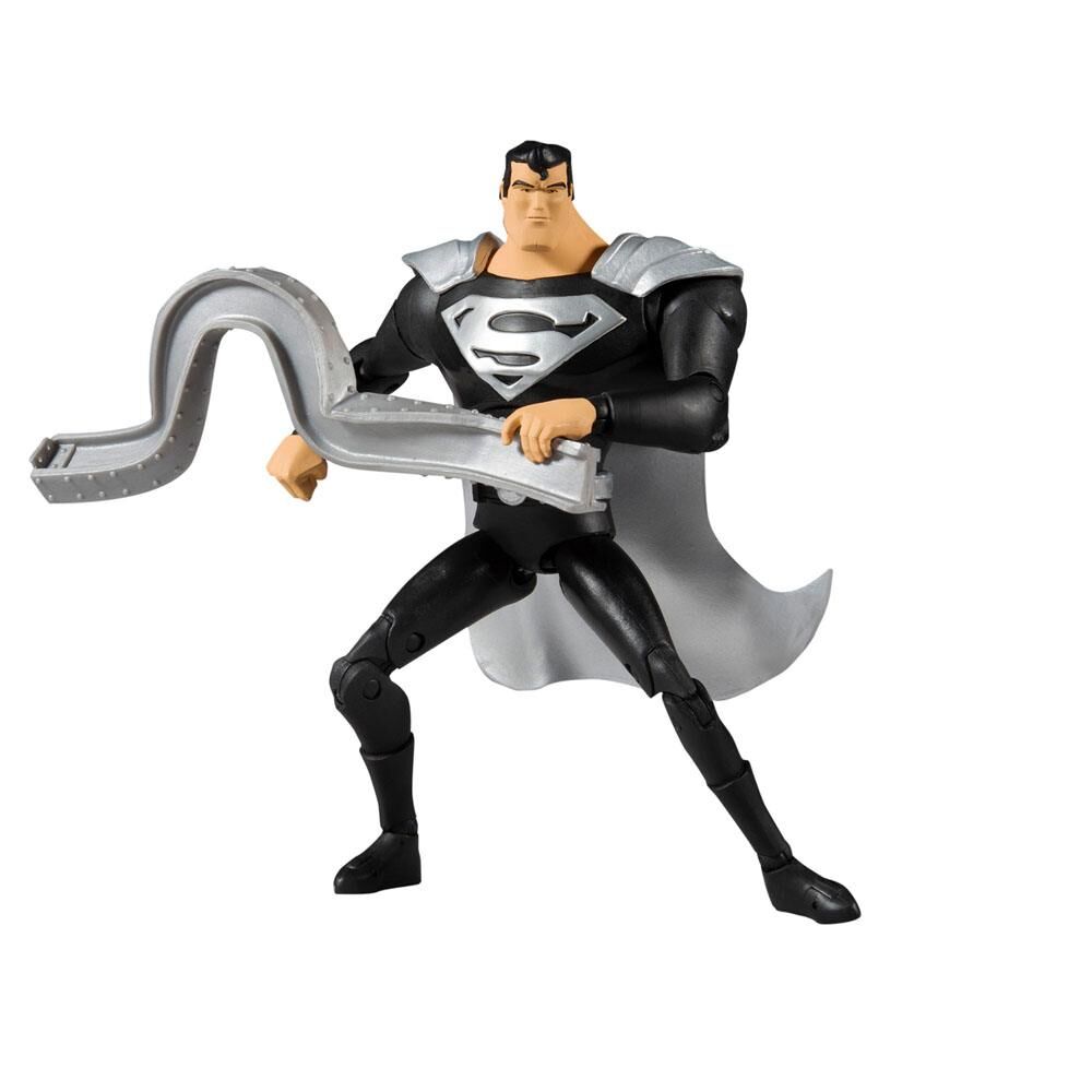 DC Multiverse Actionfigur Superman Black Suit Variant 18 cm