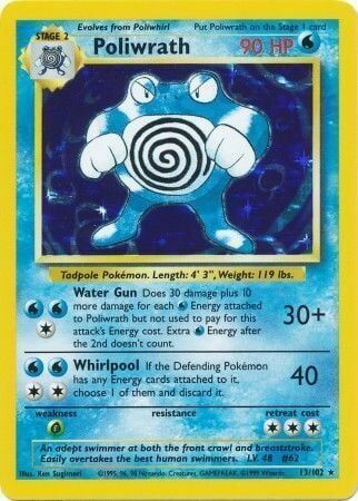 Poliwrath - 13/102 - Unlimited - EN Poliwrath - 13/102 - Unlimited - EN