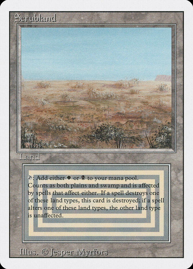 Scrubland - 3ED 286