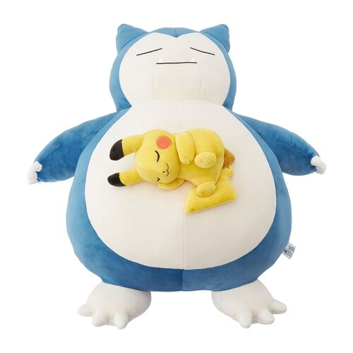 Pokemon Sleep Good Night Snorlax And Pikachu Plush - 51 cm Pokemon Sleep Good Night Snorlax And Pikachu Plush - 51 cm