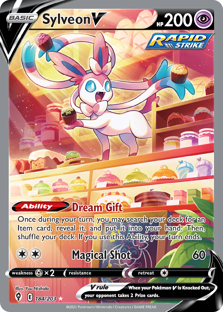 Sylveon V - 184/237 - EN Sylveon V - 184/237 - EN