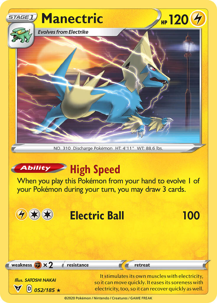 Manectric - 052/185 - EN