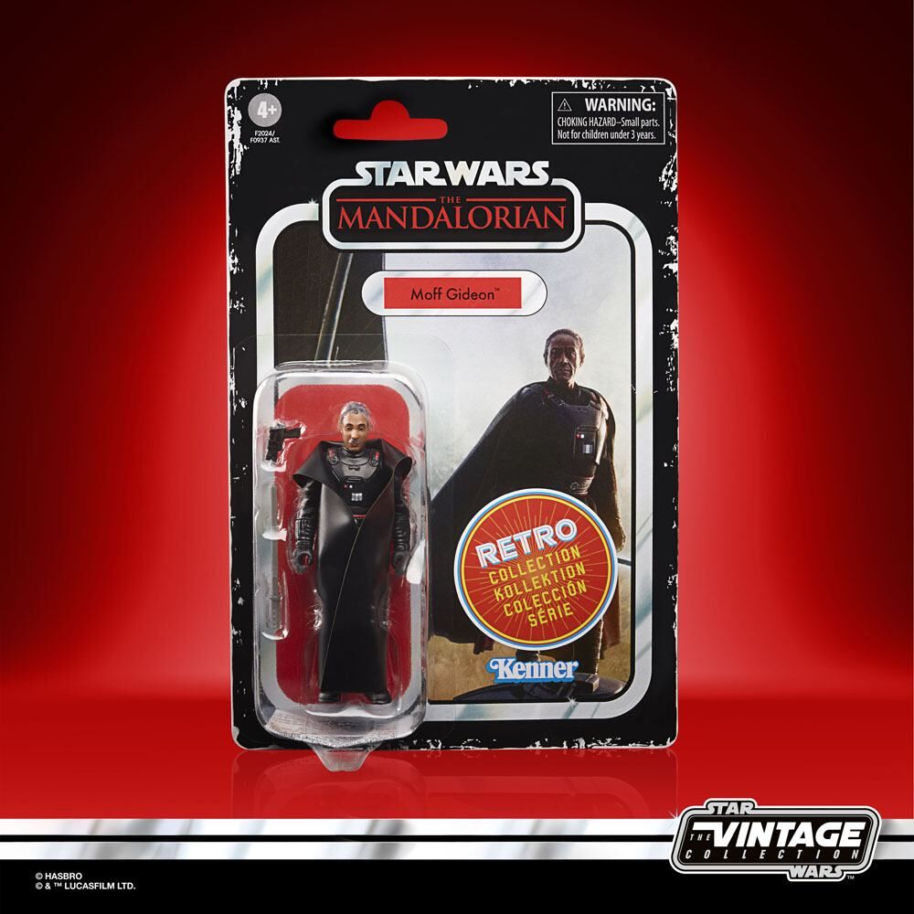 Star Wars The Mandalorian Retro Collection Actionfigur 2021 Moff Gideon 10 cm
