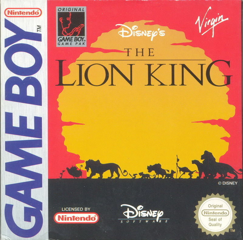 the-lion-king-game-boy-cover Der König der Löwen Disney's The Lion King - Game Boy