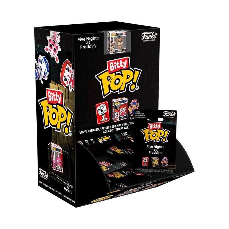 Five Nights at Freddy's Bitty POP! Vinyl Figur Zufallsauswahl - 1 Mystery Pack - 2.5 cm 