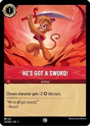 He's Got A Sword! - 132/204 - EN