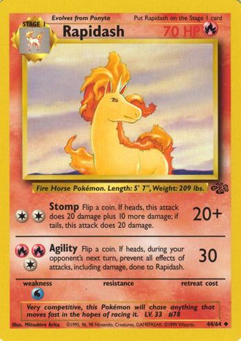 Rapidash - 44/64 - Unlimited - EN