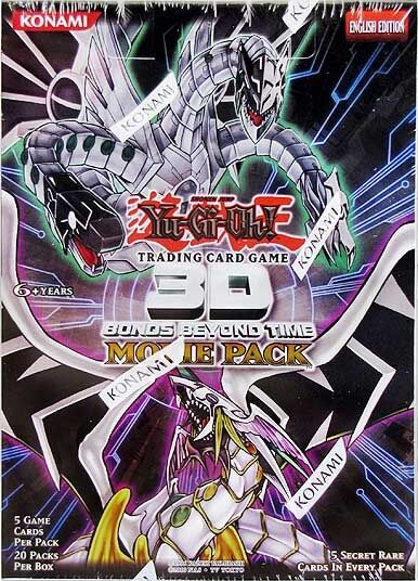 3D Bonds Beyond Time Movie Pack Booster Display (Sealed/OVP) - Yu-Gi-Oh! - EN