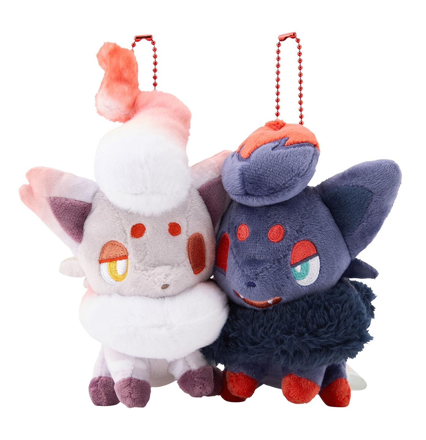Zorua & Hisuian Zorua Plush - 13 cm