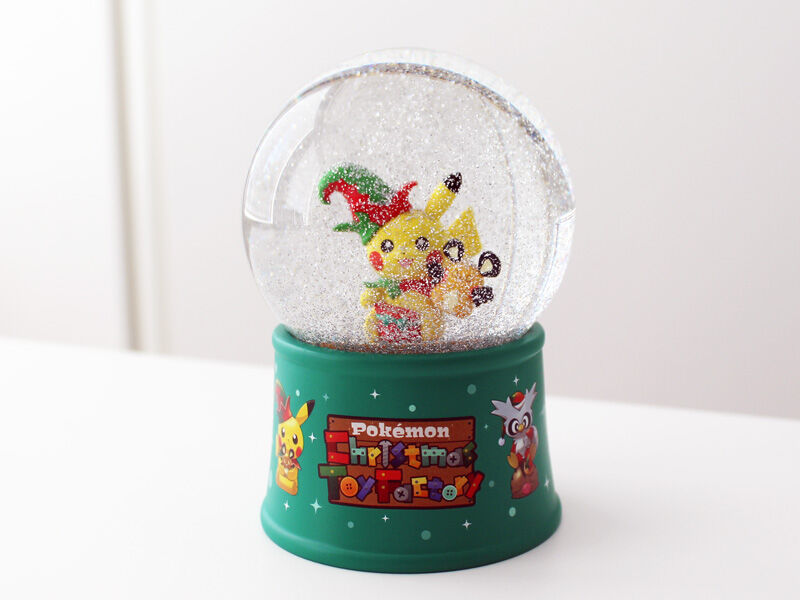 Pokémon Center Original Christmas Toy Factory Snow Globe