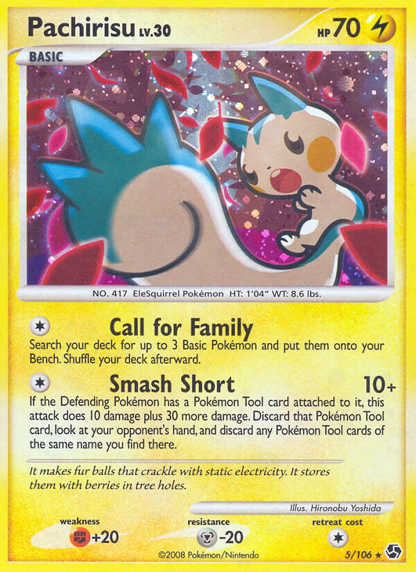 Pachirisu - 5/106 - Reverse Holo - EN Pachirisu - 5/106 - Reverse Holo - EN