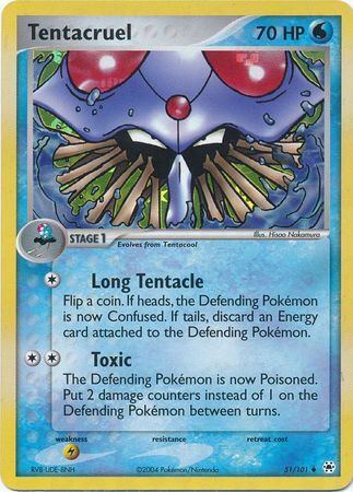 Tentacruel - 51/101 - Reverse Holo - EN Tentacruel - 51/101 - Reverse Holo - EN