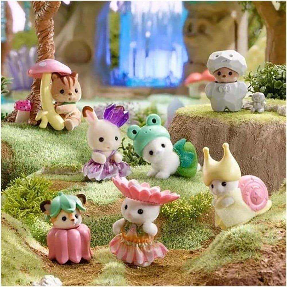 Sylvanian Families Minifiguren - Waldfeen Babyfreunde - 1 Random Mystery Pack