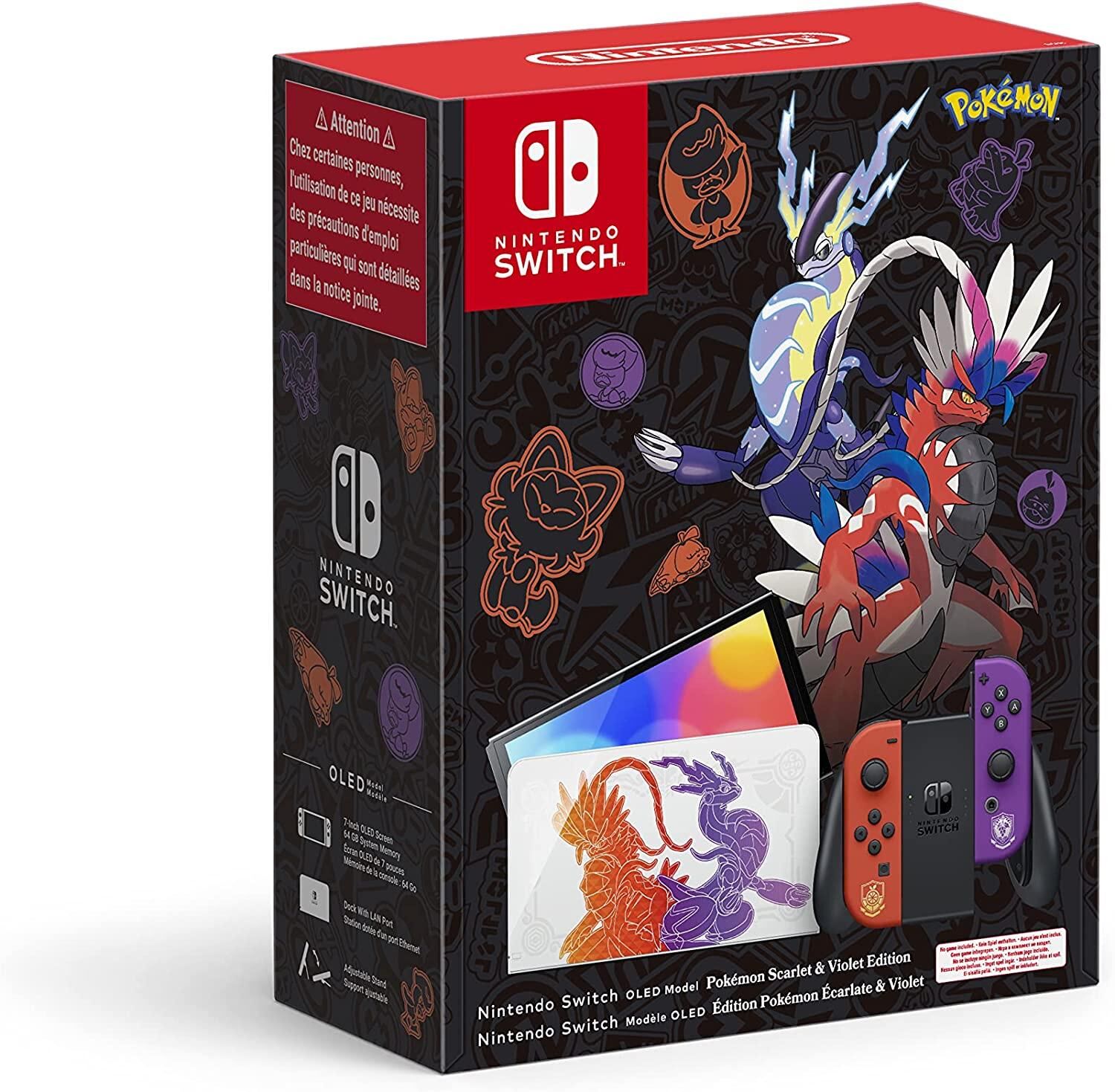 Nintendo Switch OLED [Pokemon Scarlet & Violet Edition] - Nintendo Switch - DE