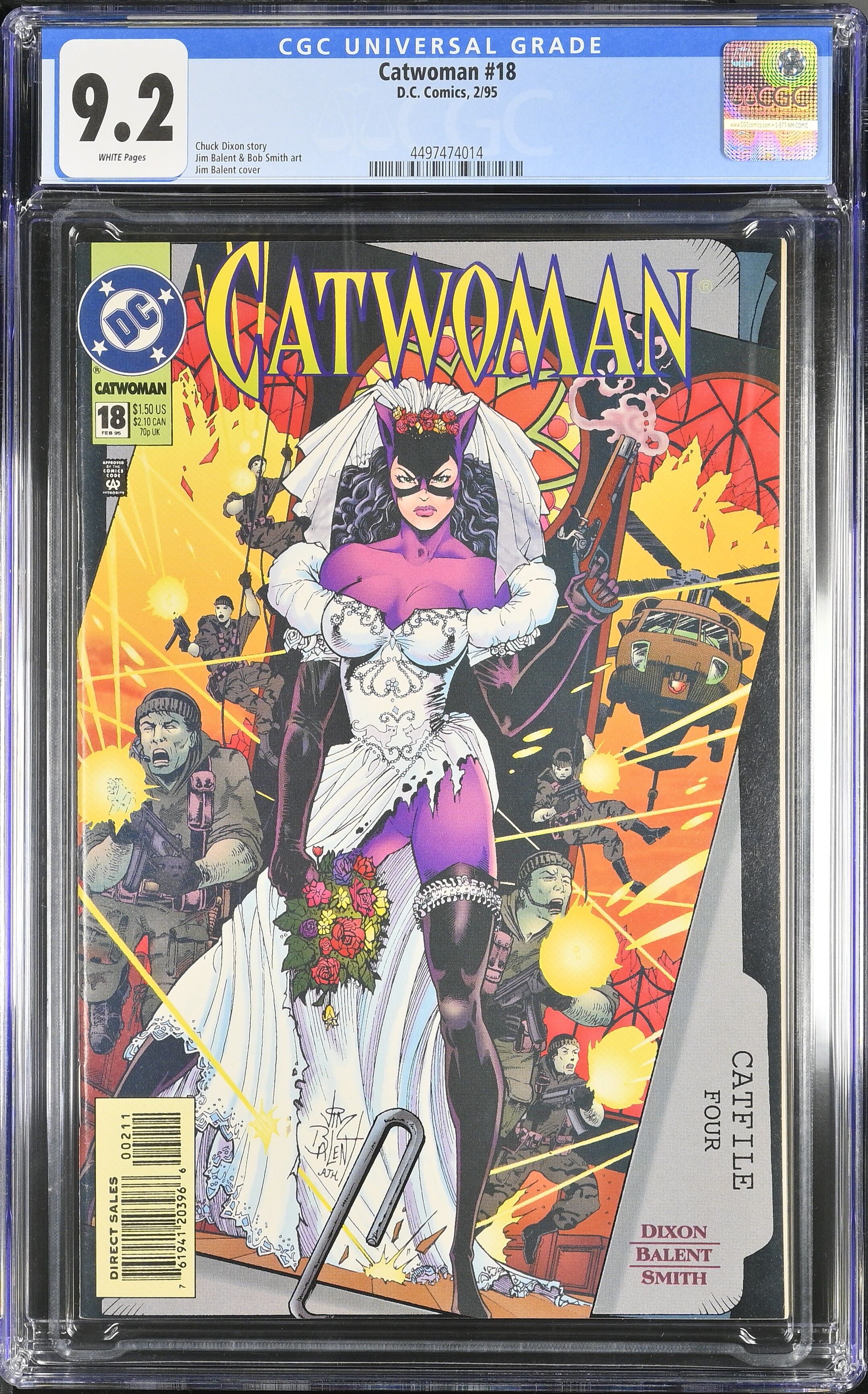 Catwoman #18 CGC 9.2