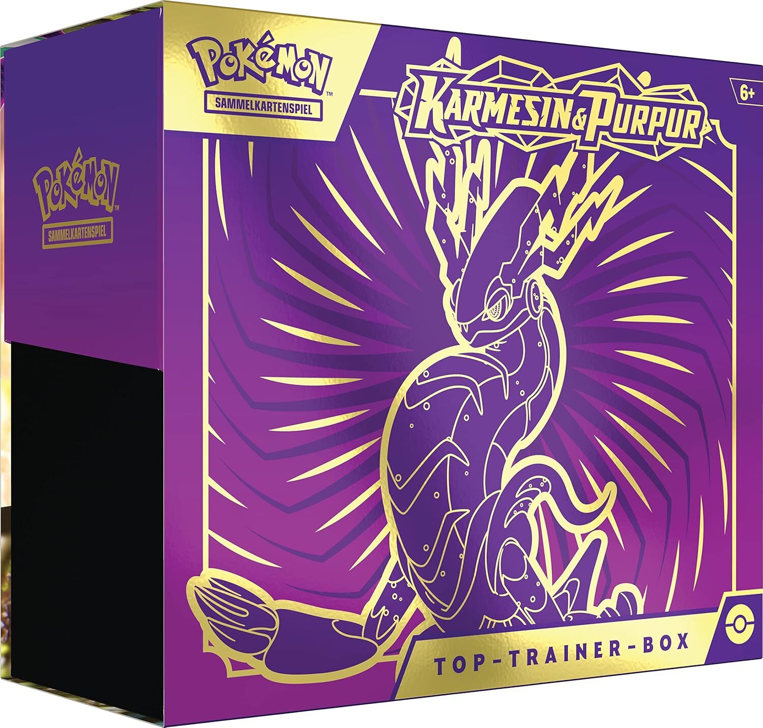 Pokémon TCG: Karmesin & Purpur Top-Trainer-Box (Miraidon) - DE