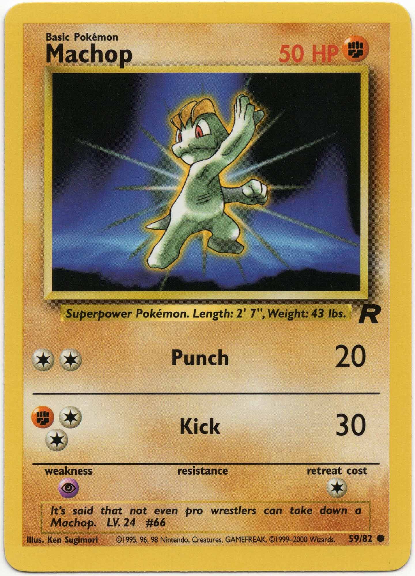 Machop - 59/82 - Pokémon TCG