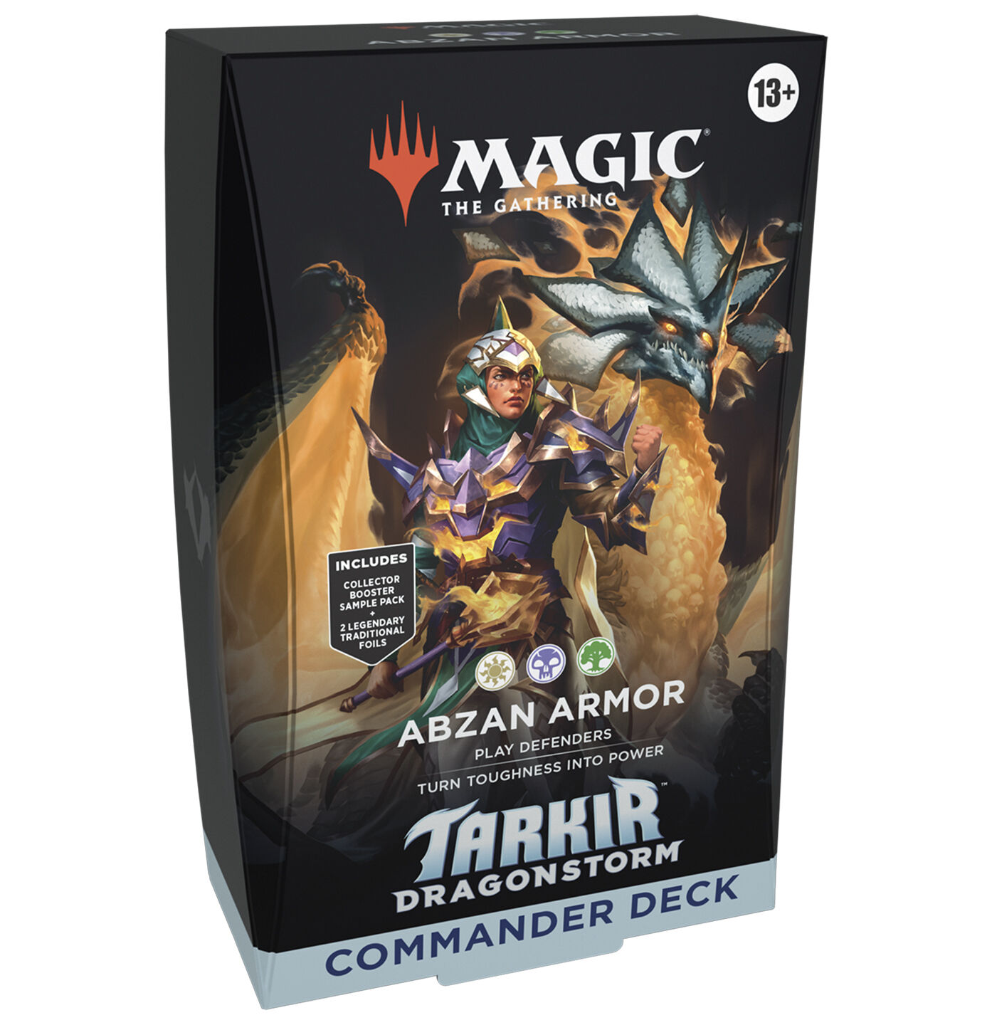 Tarkir: Dragonstorm Commander Deck- Abzan Armor - Magic the Gathering - EN Tarkir: Dragonstorm Commander Deck- Abzan Armor - Magic the Gathering - EN