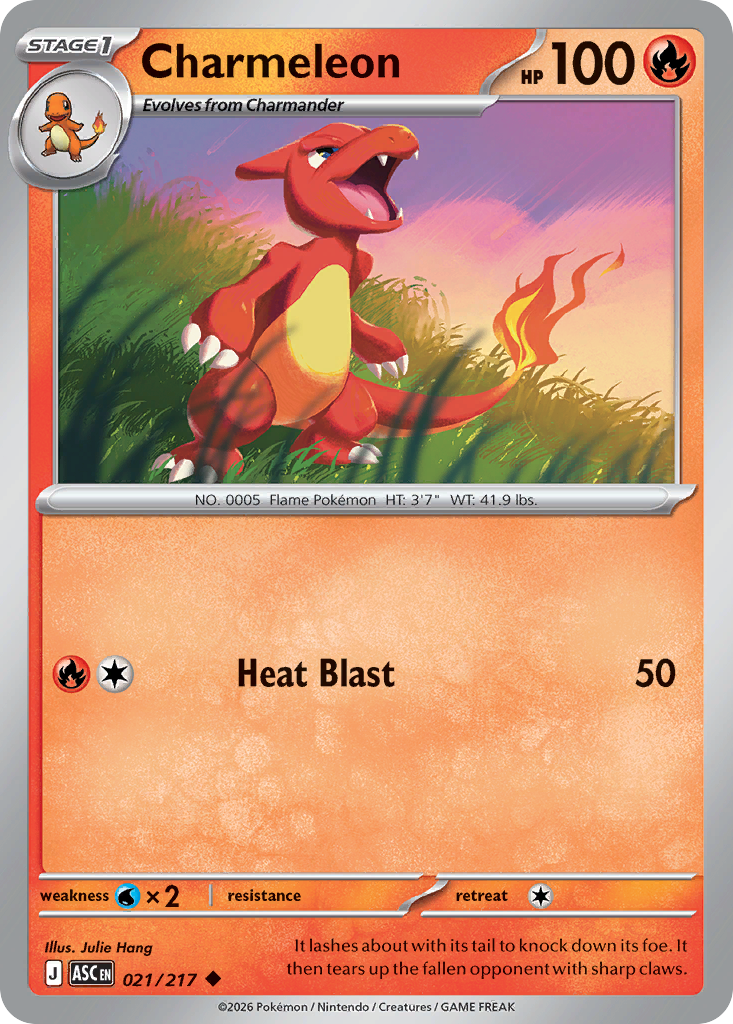 Charmeleon - 021/217 - EN Charmeleon - 021/217 - EN