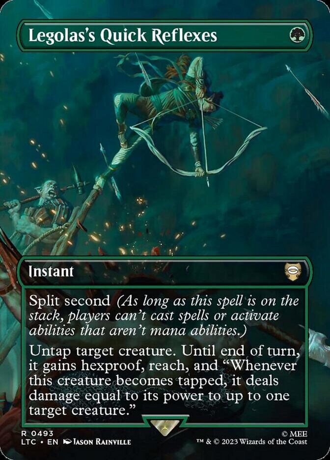 Legolas's Quick Reflexes - LTC 493 - Foil - EN - NM