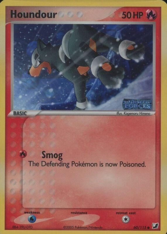 Houndour - 60/115 - Reverse Holo - EN
