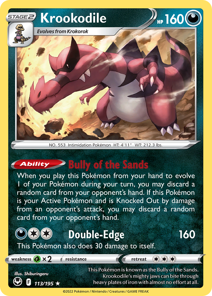 Krookodile - 113/195 - EN