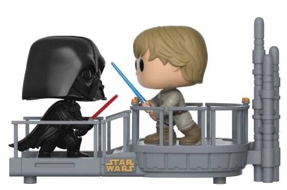 Star Wars POP! Movie Moments Vinyl Wackelkopf Figuren Doppelpack Cloud City Duel 9 cm