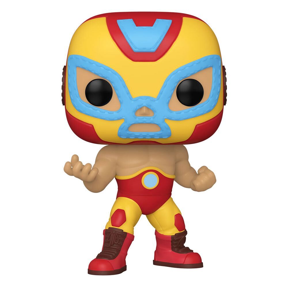 Marvel Luchadores POP! Vinyl Figur Iron Man 9 cm Marvel Luchadores POP! Vinyl Figur Iron Man 9 cm Marvel Luchadores POP! Vinyl Figur Iron Man 9 cm