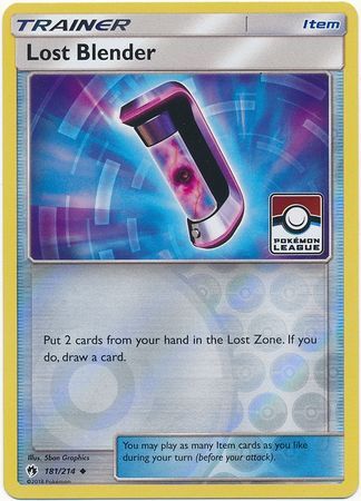 Lost Blender - 181/214 - Pokémon TCG - League Promo - Near Mint