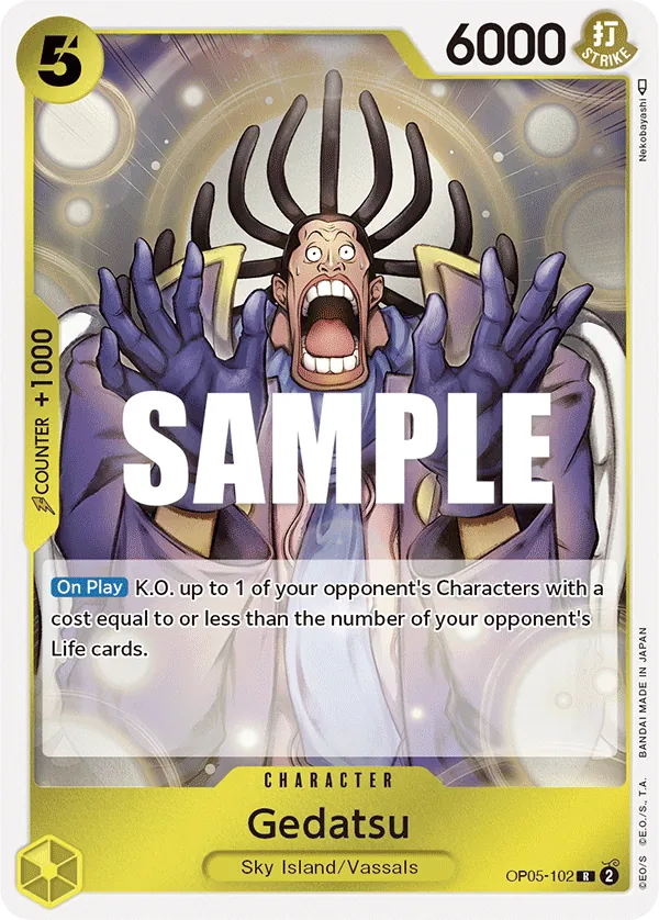 Gedatsu - OP05-102 Gedatsu - OP05-102