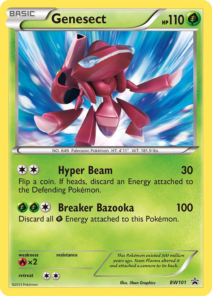 Genesect - BW101/BW101 - EN