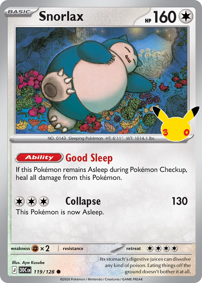 Snorlax - 119/128 - EN Snorlax - 119/128 - EN