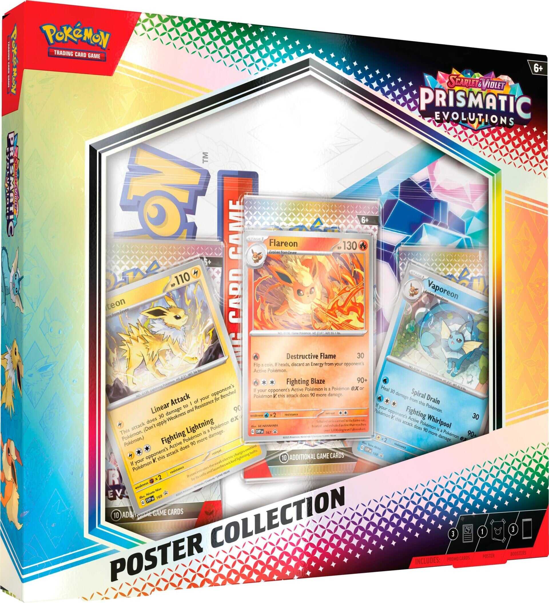 Pokémon Prismatic Evolutions Poster Collection - EN