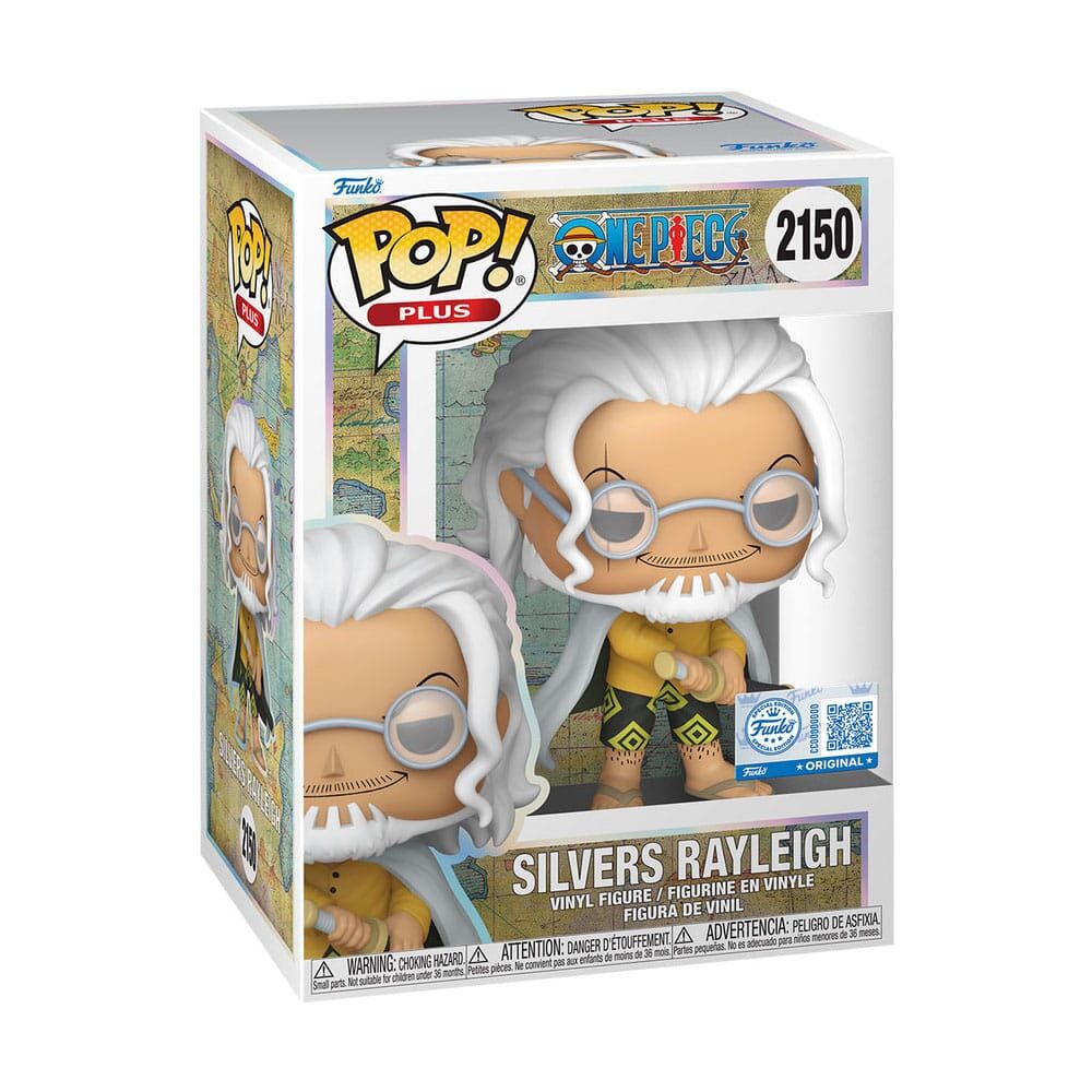 One Piece POP! #2150 - Animation Vinyl Figur Silvers Rayleigh - 9 cm One Piece POP! #2150 - Animation Vinyl Figur Silvers Rayleigh - 9 cm