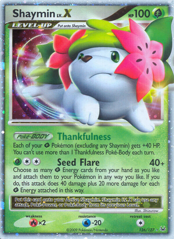 Shaymin LV.X - 126/127 - EN