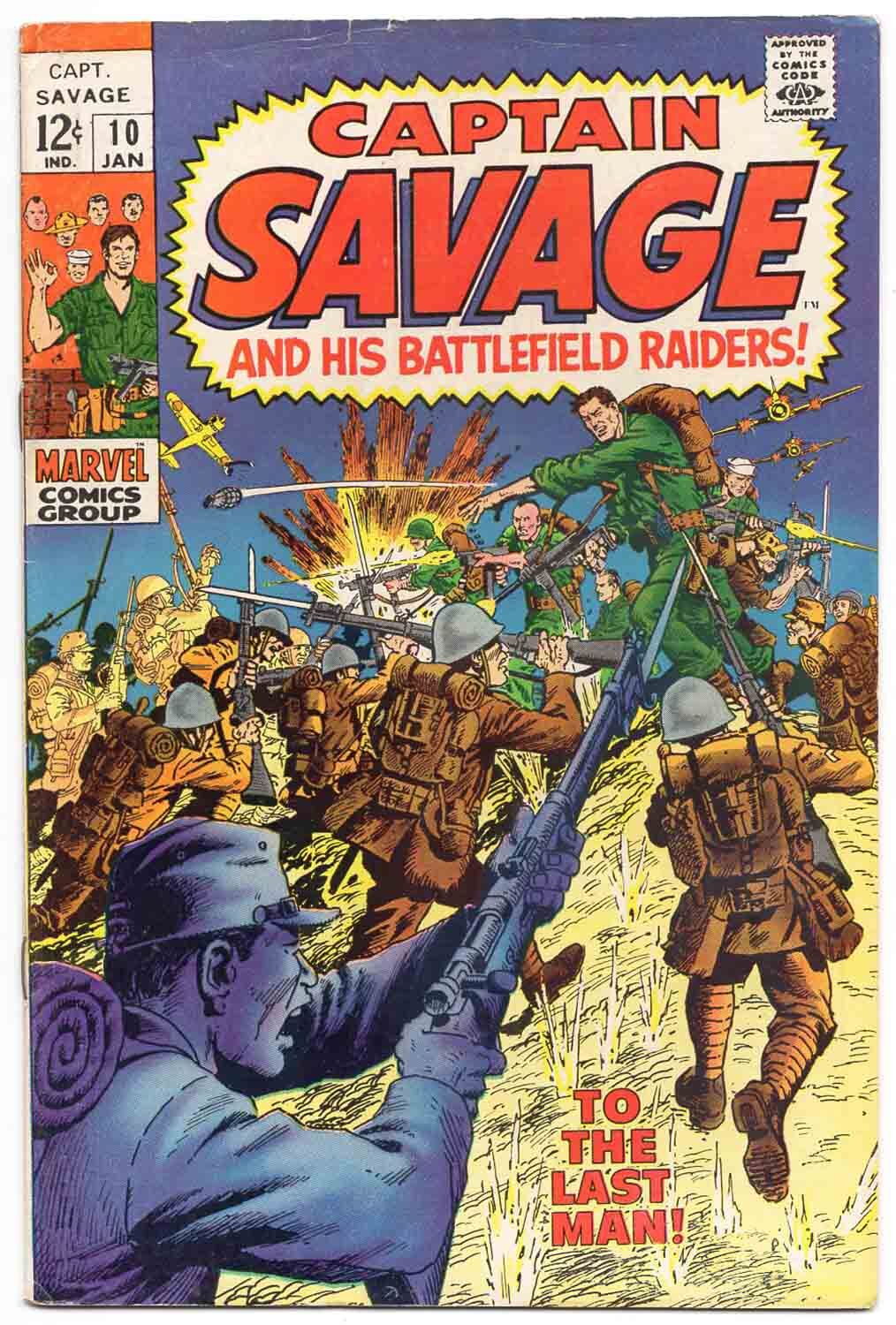 Captain Savage #10