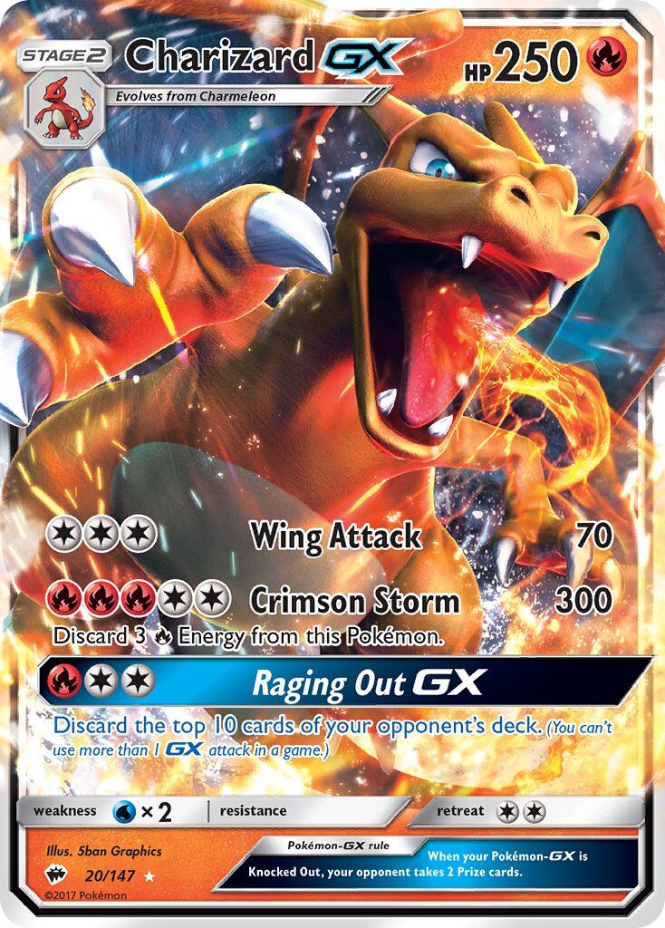 Charizard-GX - 20/147 - EN Charizard-GX - 20/147 - EN
