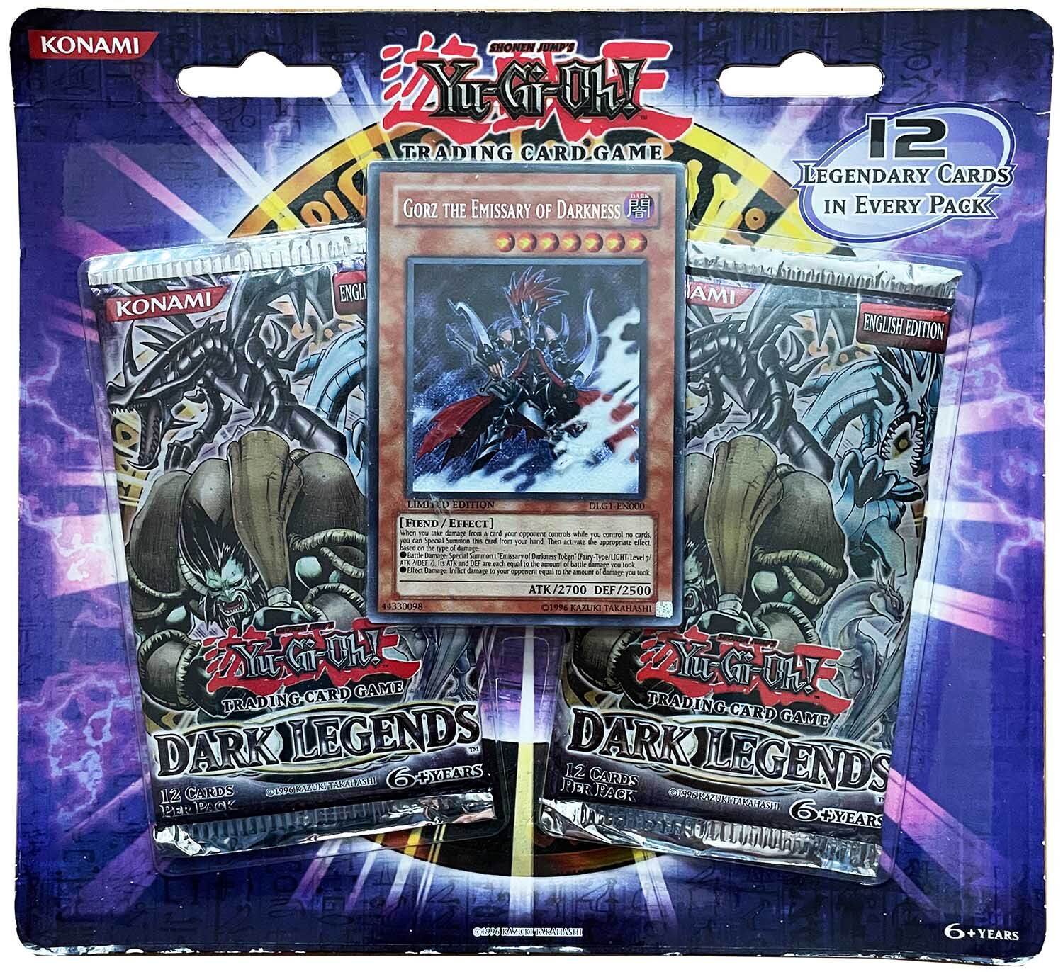 Dark Legends 2-Pack Blister (Gorz Promokarte) - Yu-Gi-Oh! - EN