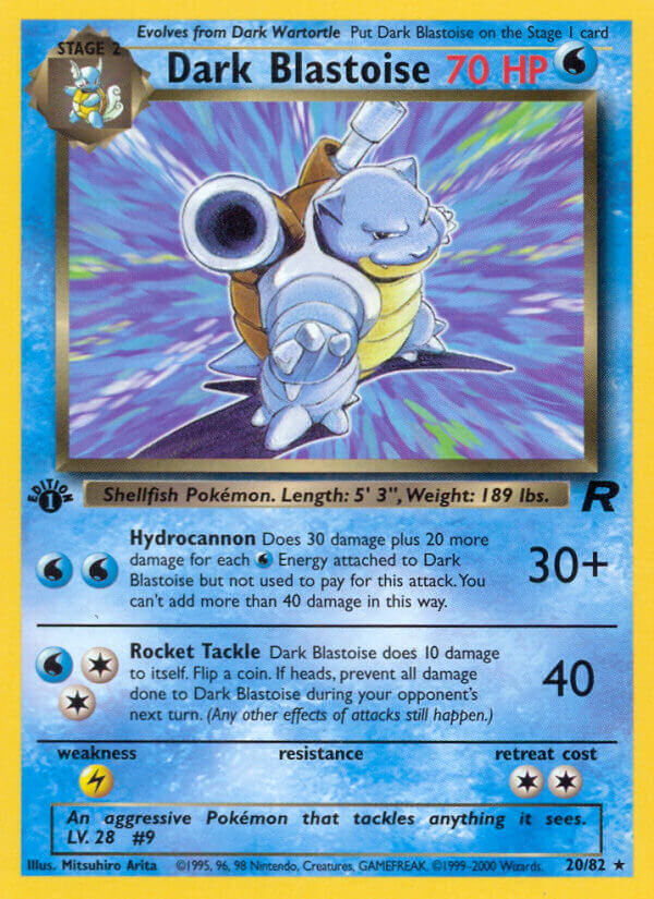 Dark Blastoise - 20/82 - EN Dark Blastoise - 20/82 - EN