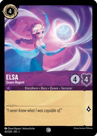 Elsa - Queen Regent - 40/204 - EN