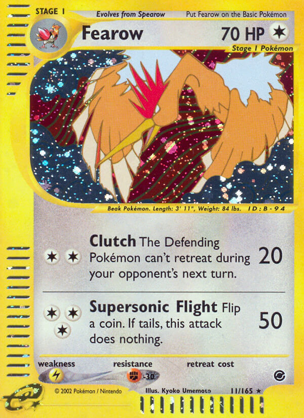 Fearow - 11/165 - Holo Rare - EN
