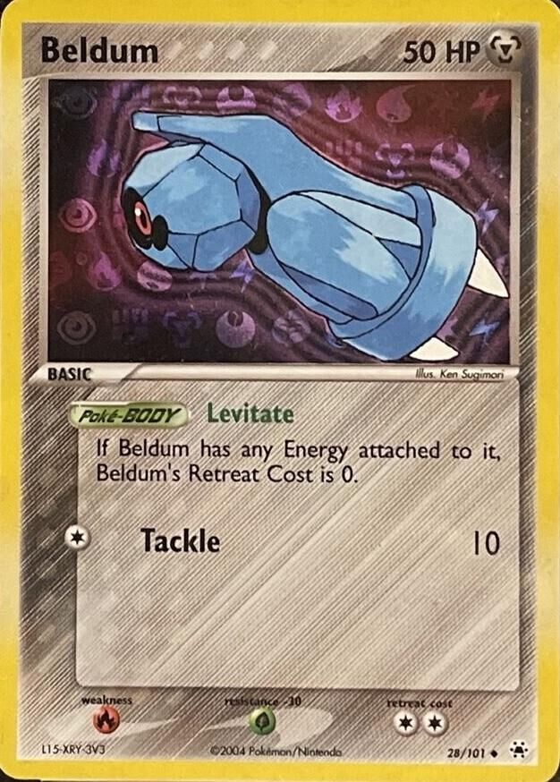 Beldum - 28/101 - Reverse Holo - EN